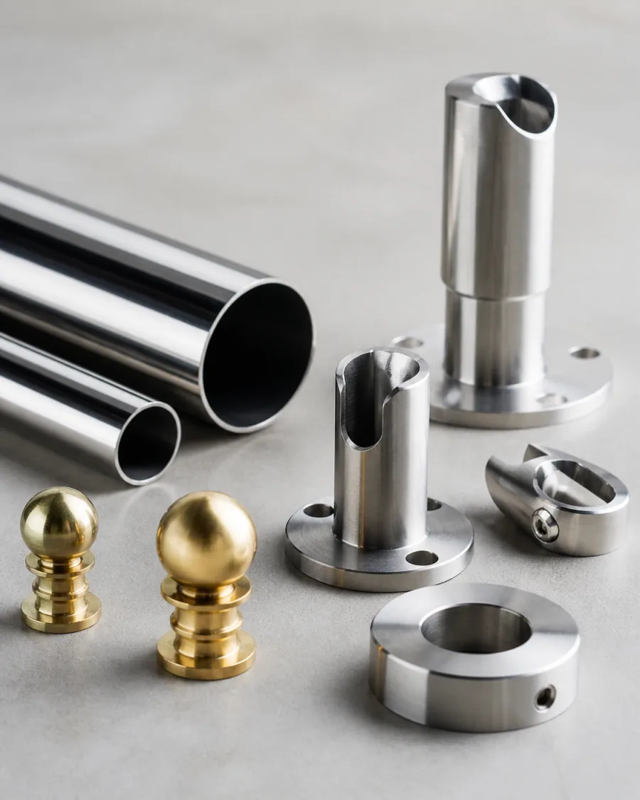 Close-up of stainless steel supplied by Bansang Family Enterprise